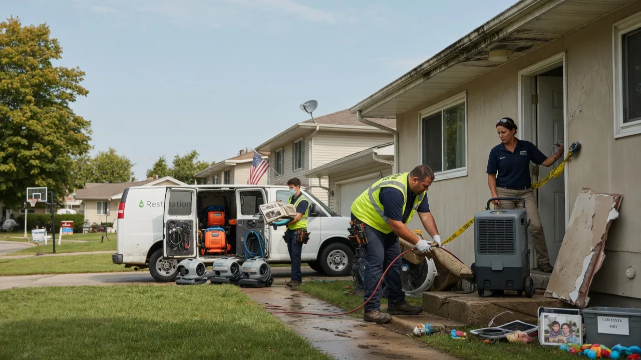 Water Damage Restoration in Bordentown, NJ near me
